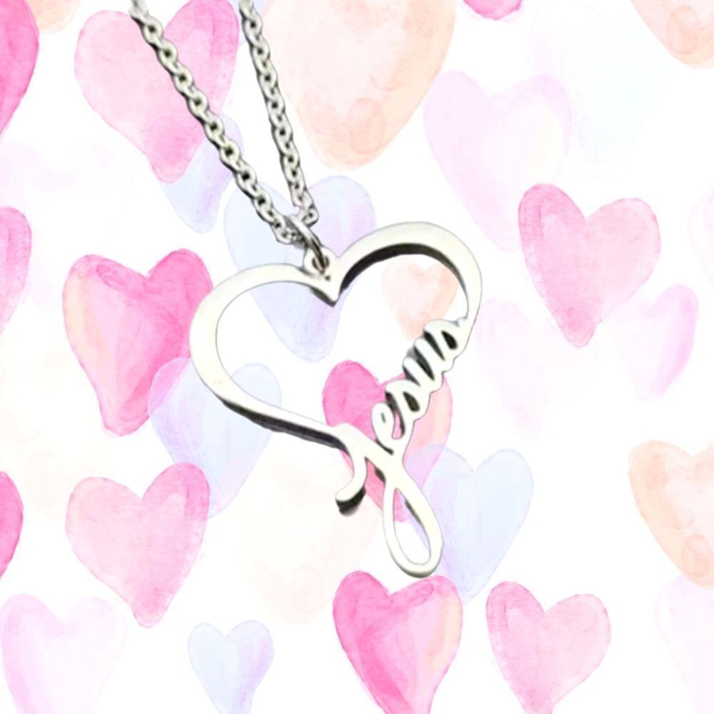 NWT JESUS ♥️ NECKLACE “Anything good you see in me is because of Jesus Christ